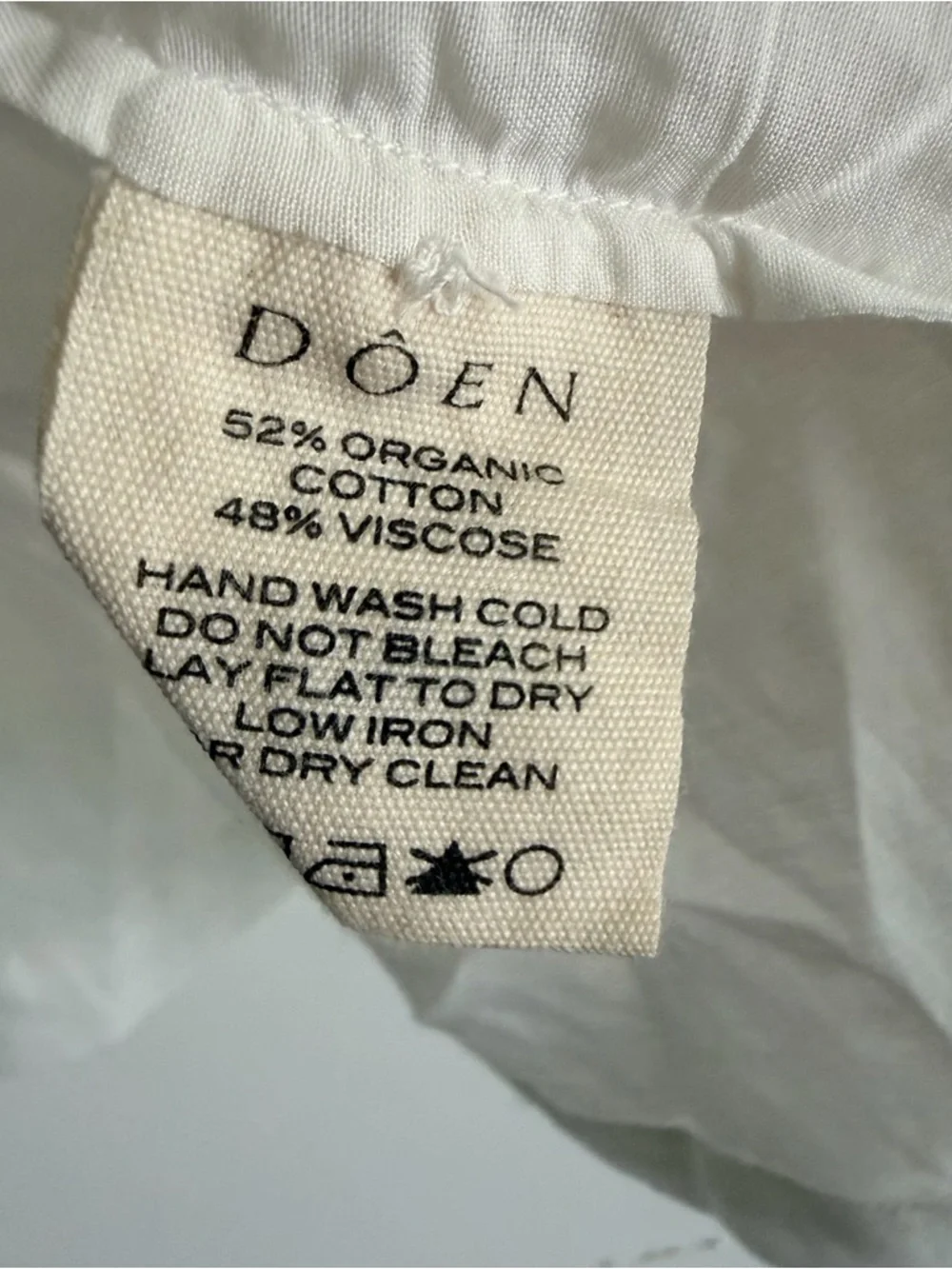 Doen June Blouse - Salt - Picture 4 of 7